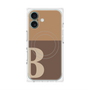 プレミアムパネル with MagSafe［ オリジナル - initial two tone - B brown ］