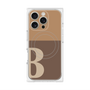 プレミアムパネル with MagSafe［ オリジナル - initial two tone - B brown ］