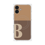 プレミアムパネル with MagSafe［ オリジナル - initial two tone - B brown ］