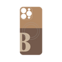 プレミアムパネル with MagSafe［ オリジナル - initial two tone - B brown ］