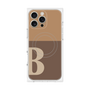 プレミアムパネル with MagSafe［ オリジナル - initial two tone - B brown ］