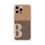 プレミアムパネル with MagSafe［ オリジナル - initial two tone - B brown ］