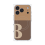 プレミアムパネル with MagSafe［ オリジナル - initial two tone - B brown ］