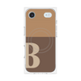 プレミアムパネル with MagSafe［ オリジナル - initial two tone - B brown ］