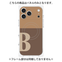 プレミアムパネル with MagSafe［ オリジナル - initial two tone - B brown ］