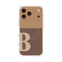 プレミアムパネル with MagSafe［ オリジナル - initial two tone - B brown ］