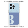 プレミアムパネル with MagSafe［ オリジナル - initial two tone - B blue ］