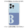 プレミアムパネル with MagSafe［ オリジナル - initial two tone - B blue ］