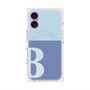 プレミアムパネル with MagSafe［ オリジナル - initial two tone - B blue ］