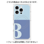 プレミアムパネル with MagSafe［ オリジナル - initial two tone - B blue ］