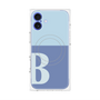 プレミアムパネル with MagSafe［ オリジナル - initial two tone - B blue ］