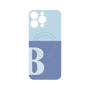 プレミアムパネル with MagSafe［ オリジナル - initial two tone - B blue ］