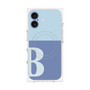 プレミアムパネル with MagSafe［ オリジナル - initial two tone - B blue ］