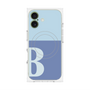 プレミアムパネル with MagSafe［ オリジナル - initial two tone - B blue ］