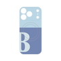 プレミアムパネル with MagSafe［ オリジナル - initial two tone - B blue ］