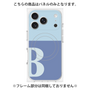 プレミアムパネル with MagSafe［ オリジナル - initial two tone - B blue ］