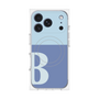 プレミアムパネル with MagSafe［ オリジナル - initial two tone - B blue ］