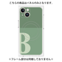 プレミアムパネル with MagSafe［ オリジナル - initial two tone - B green ］