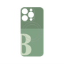 プレミアムパネル with MagSafe［ オリジナル - initial two tone - B green ］