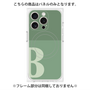 プレミアムパネル with MagSafe［ オリジナル - initial two tone - B green ］