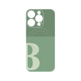 プレミアムパネル with MagSafe［ オリジナル - initial two tone - B green ］