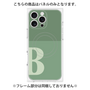 プレミアムパネル with MagSafe［ オリジナル - initial two tone - B green ］