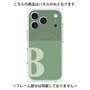 プレミアムパネル with MagSafe［ オリジナル - initial two tone - B green ］