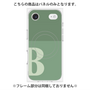 プレミアムパネル with MagSafe［ オリジナル - initial two tone - B green ］
