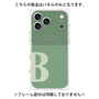 プレミアムパネル with MagSafe［ オリジナル - initial two tone - B green ］