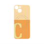 プレミアムパネル with MagSafe［ オリジナル - initial two tone - C orange ］