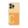 プレミアムパネル with MagSafe［ オリジナル - initial two tone - C orange ］