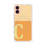 プレミアムパネル with MagSafe［ オリジナル - initial two tone - C orange ］