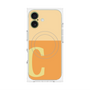 プレミアムパネル with MagSafe［ オリジナル - initial two tone - C orange ］