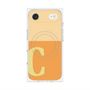プレミアムパネル with MagSafe［ オリジナル - initial two tone - C orange ］
