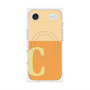 プレミアムパネル with MagSafe［ オリジナル - initial two tone - C orange ］