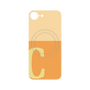プレミアムパネル with MagSafe［ オリジナル - initial two tone - C orange ］