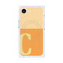 プレミアムパネル with MagSafe［ オリジナル - initial two tone - C orange ］