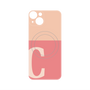 プレミアムパネル with MagSafe［ オリジナル - initial two tone - C pink ］