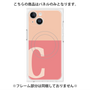 プレミアムパネル with MagSafe［ オリジナル - initial two tone - C pink ］