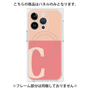 プレミアムパネル with MagSafe［ オリジナル - initial two tone - C pink ］