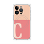 プレミアムパネル with MagSafe［ オリジナル - initial two tone - C pink ］