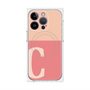 プレミアムパネル with MagSafe［ オリジナル - initial two tone - C pink ］