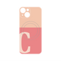 プレミアムパネル with MagSafe［ オリジナル - initial two tone - C pink ］