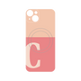 プレミアムパネル with MagSafe［ オリジナル - initial two tone - C pink ］