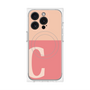 プレミアムパネル with MagSafe［ オリジナル - initial two tone - C pink ］