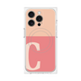 プレミアムパネル with MagSafe［ オリジナル - initial two tone - C pink ］