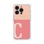 プレミアムパネル with MagSafe［ オリジナル - initial two tone - C pink ］