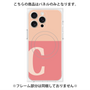 プレミアムパネル with MagSafe［ オリジナル - initial two tone - C pink ］