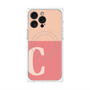 プレミアムパネル with MagSafe［ オリジナル - initial two tone - C pink ］