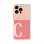 プレミアムパネル with MagSafe［ オリジナル - initial two tone - C pink ］